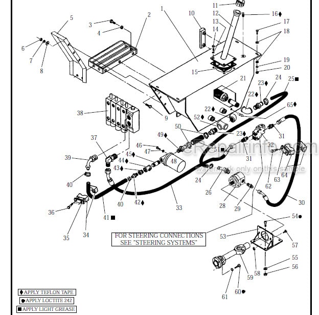 Photo 1 - Manitou Hydro-Hawk M2-30 H P C PS P PL PXL Parts Manual Forklift B365 SN1