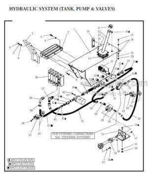 Photo 5 - Manitou K-D Hawk 30-2H 30-4H Parts Manual Forklift 806340
