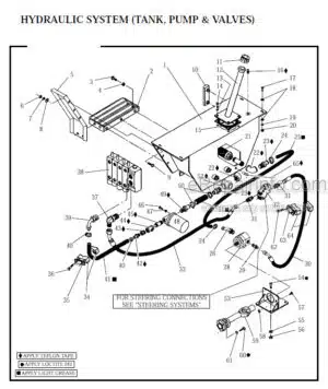 Photo 2 - Manitou Hydro-Hawk M2-30 H P C PS P PL PXL Parts Manual Forklift B365 SN2