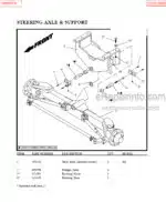 Photo 2 - Manitou M230H P C PSL Hydrohawk Parts Manual Forklift B428