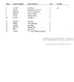 Photo 5 - Manitou M230H P C PSL Hydrohawk Parts Manual Forklift B428