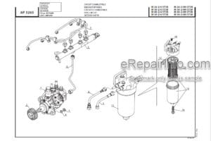 Photo 5 - Manitou M26-2-4 To M50-2-4 ST3B Parts Catalogue Forklift 647122