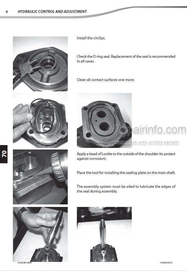 Photo 1 - Manitou M26-2T To M70T PS Repair Manual Forklift