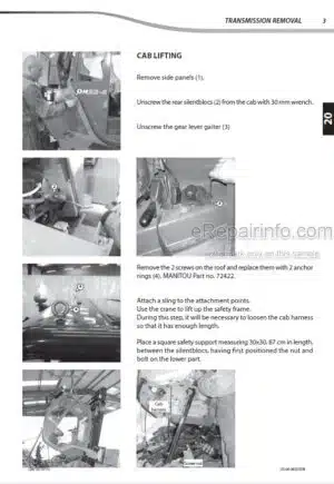 Photo 1 - Manitou M26-2 P ST3B S4 EU To M50-4P ST3B S4 EU Repair Manual Forklift 647569EN