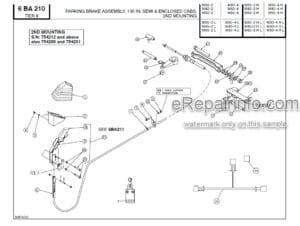 Photo 6 - Manitou M30-2 H L To M50-4 H L Parts Manual Forklift 804934 SN2