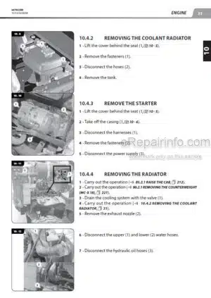 Photo 6 - Manitou MC-X18-2D K ST3A S1 To MSI-X35D K ST3A S1 Repair Manual Forklift 647922EN