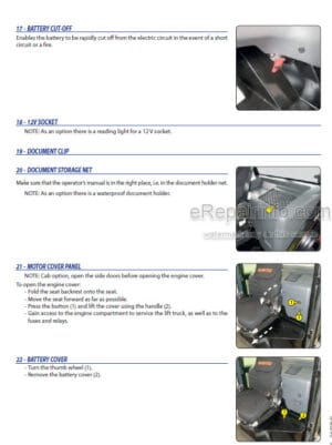 Photo 7 - Manitou MRT1432 M Series E2 Operation Manual Crane 648319D