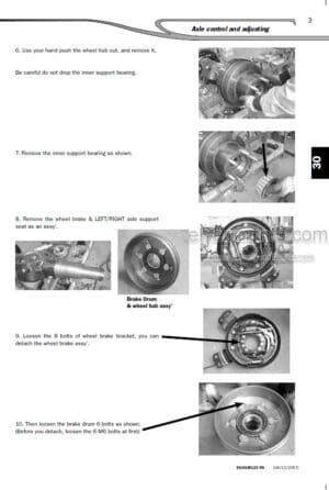 Photo 10 - Manitou ME425 ME430 Repair Manual Forklift