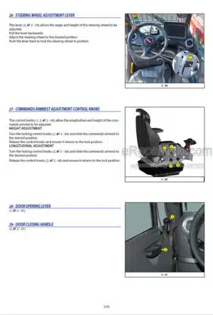 Photo 1 - Manitou MHT-X10180 129M ST3A S1 To MHT10230 129M ST4 S1 Mining Operators Manual Telehandler 649130EN