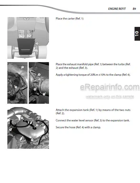 Photo 1 - Manitou MHT-X790 Mining 104JD ST3A S1 Repair Manual Telehandler 647828EN
