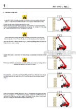 Photo 5 - Manitou MHT10160 M Series E2 Operators Service Manual Telehandler 648272AS