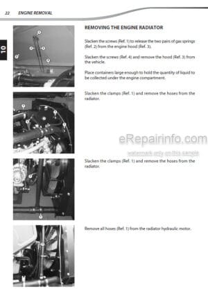 Photo 2 - Manitou MHT10180 129M ST4 S1 To MHT-X10230 129M ST3A S1 Repair Manual Telehandler 648914EN