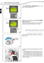 Photo 5 - Manitou MHT10180 129M ST4 S1 To MHT-X10230 129M ST3A S1 Repair Manual Telehandler 648914EN