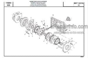 Photo 2 - Manitou MHT10210L E3 Parts Catalogue Telehandler 648427
