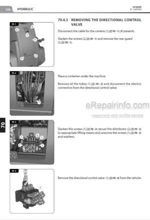 Photo 1 - Manitou MHT12330 245D ST5 S1 Repair Manual Telehandler 647824EN