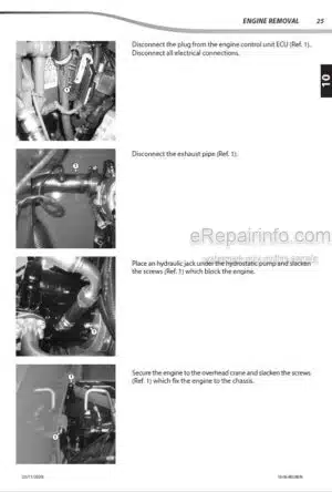 Photo 9 - Manitou MHT1490 ST4 To MHT-X10130 ST3A Repair Manual Telehandler 647491EN