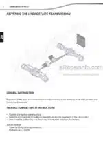 Photo 5 - Manitou MHT1490 ST4 To MHT-X10130 ST3A Repair Manual Telehandler 647491EN