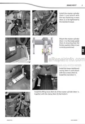 Photo 1 - Manitou MHT790 104JD H ST4 S1 Repair Manual Telehandler 647591EN