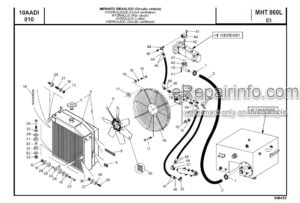 Photo 5 - Manitou MHT10120 M Series E3 Parts Manual Telehandler 648430