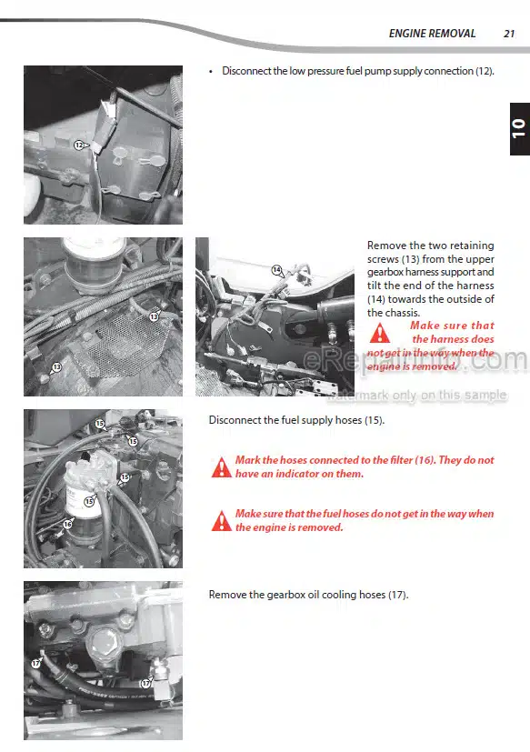 Photo 1 - Manitou MI-X40E3 S1 To MI50G S1 Repair Manual Forklift 647510EN