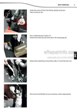 Photo 8 - Manitou MI15D S1 E3 To MI35G S2 Repair Manual Forklift 647364EN