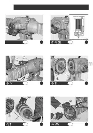 Photo 6 - Manitou MI60 MI70 Turbo Series 2 E2 Repair Manual Forklift