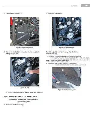 Photo 7 - Manitou MLT630 115D ST5 S1 To MLT730 115D V CP ST5 S1 Repair Manual Telehandler 647973EN