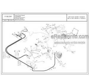 Photo 6 - Manitou MLT-X735 MLT-X741 MLT-X1035 S6-E3 Genuine Parts Catalogue Telehandler 647121