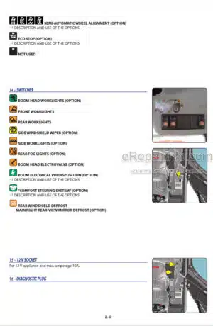 Photo 2 - Manitou MLT-X841 MLT-X1041 145 PS+ L Y ST3A S1 Operators Manual Telehandler 647874EN