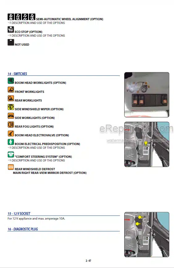 Photo 1 - Manitou MLT-X841 MLT-X1041 145 PS+ L Y ST3A S1 Operators Manual Telehandler 647874EN