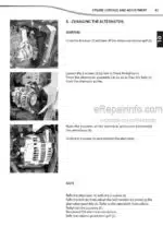Photo 2 - Manitou MLT625-75H Series 1 E3 To MT-X625 Turbo Series 2 E3 Repair Manual Telehandler 647230EN