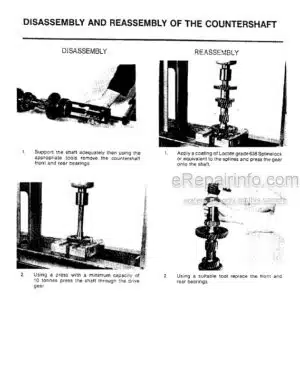 Photo 1 - Manitou MLT626 Repair Manual Telehandler 47917