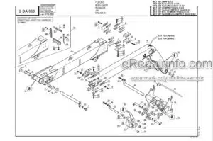 Photo 5 - Manitou MLT628 Turbo Series 1 Parts Manual Telehandler 547047P