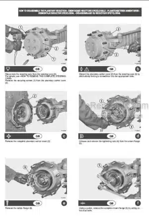 Photo 4 - Manitou MLT627 Repair Manual Telehandler