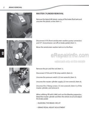 Photo 8 - Manitou ML635T MLT845 MT940L MLT940L-120LSU MT1235S MT1235ST MT1435SL MLT845H MT1235H MT1435H Repair Manual Telescopic Handler