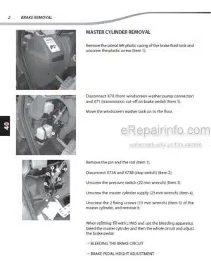 Photo 6 - Manitou MLT630-105D ST4 S1 To MLT630-105D V CP ST4 S1 Repair Manual Telehandler 647633EN