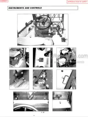 Photo 1 - Manitou MLT629 MLT633 Series 1 Operators Manual Telehandler 547628S