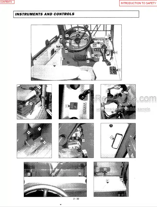 Photo 1 - Manitou MLT629 MLT633 Series 1 Operators Manual Telehandler 547628S