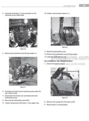 Photo 2 - Manitou MLT630 115D ST5 S1 To MLT730 115D V CP ST5 S1 Repair Manual Telehandler 647973EN