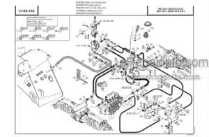 Photo 3 - Manitou MLT634-120 LSU Series G E3 To MLT735-120 LSU Powershift Series 7 E3 Parts Catalog Telehandler CD647387