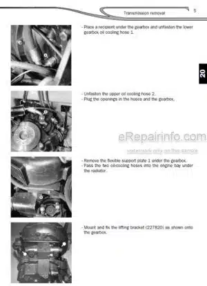 Photo 1 - Manitou MLT634 MLT731 MLT735 MLT1035T LSSU 120LSU Repair Manual Telehandler M153EN