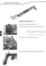 Photo 2 - Manitou MLT634 Service Manual Telehandler 936088