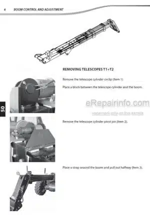 Photo 7 - Manitou MRT1850 MRT2150 MRT2540 E3 Privilege Repair Manual Telehandler