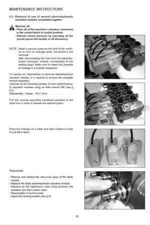 Photo 6 - Manitou 806917 Series Parts Manual 2 Stage Mast 8029781