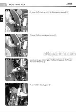 Photo 2 - Manitou MLT635-130 PS D ST4 S2 To MLT-X741-140V Plus D ST3A S1 Repair Manual Telehandler 647681EN