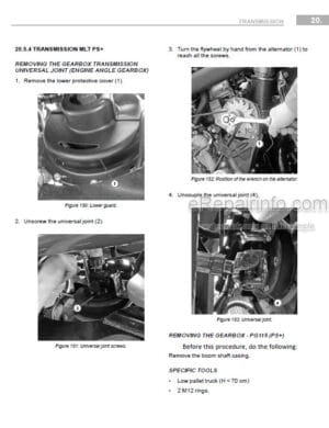 Photo 6 - Manitou MLT731 Turbo SB E2 Service Manual Telehandler