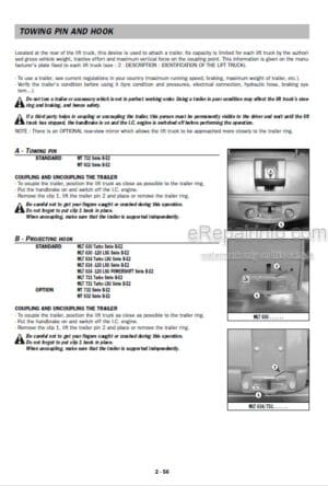 Photo 3 - Manitou MLT731 Turbo LSU SB E2 Operators Manual Telehandler