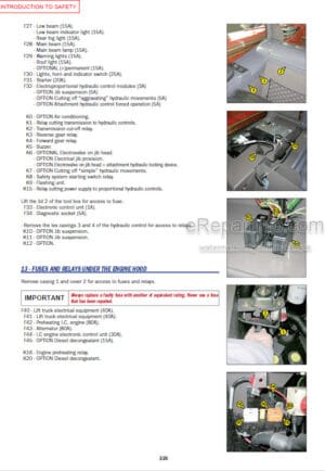 Photo 1 - Manitou MLT735-120LSU Series 4 E3 Operators Manual Telehandler 547977AS