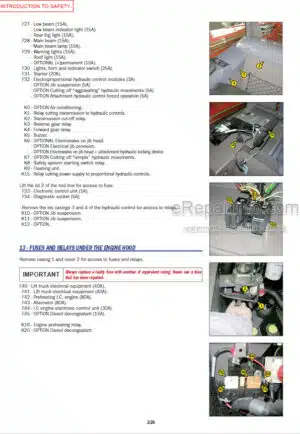 Photo 1 - Manitou MLT735-120LSU Series 4 E3 Operators Manual Telehandler 547977AS