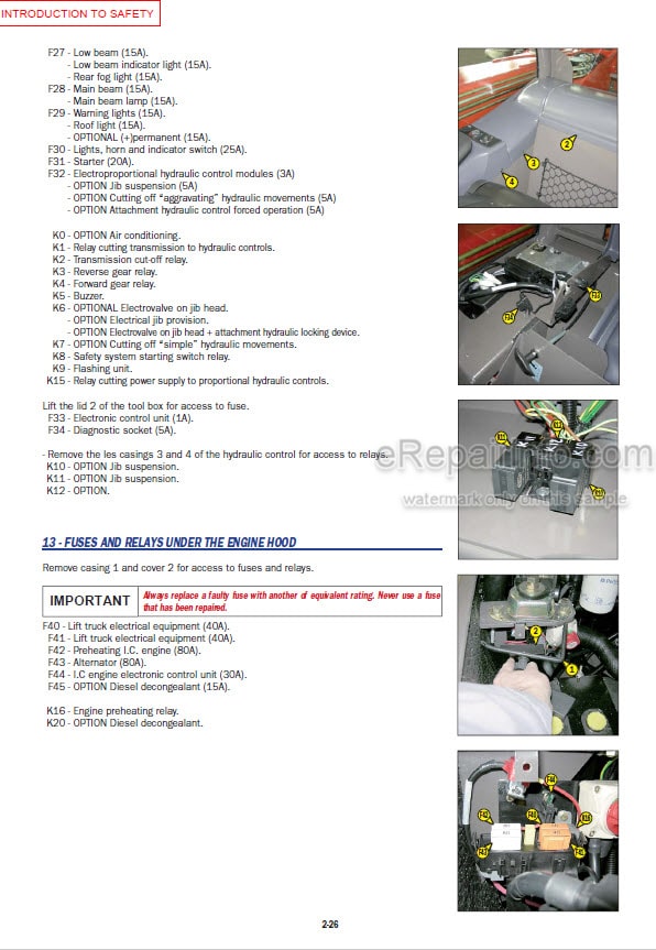 Photo 1 - Manitou MLT735-120LSU Series 4 E3 Operators Manual Telehandler 547977AS
